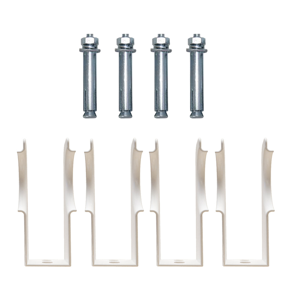traditional white triple column radiator accessories