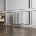 Aver-Growth- Traditional Horizontal 600x605mm 2 Columns White Cast Iron Radiator