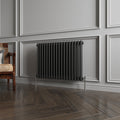 Aver-Growth- Traditional Horizontal 600x830mm 2 Columns Black Cast Iron Radiator