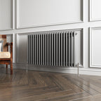 Aver-Growth- Traditional Horizontal 600x1010mm 3 Columns Anthracite Cast Iron Radiator