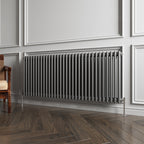 Aver-Growth- Traditional Horizontal 600x1460mm 2 Columns Anthracite Cast Iron Radiator