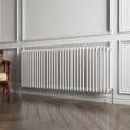 Aver-Growth- Traditional Horizontal 600x1460mm 2 Columns White Cast Iron Radiator