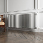 Aver-Growth- Traditional Horizontal 600x1460mm 3 Columns White Cast Iron Radiator
