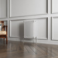 Aver-Growth- Traditional Horizontal 600x425mm 2 Columns White Cast Iron Radiator