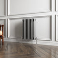 Aver-Growth- Traditional Horizontal 600x425mm 3 Columns Anthracite Cast Iron Radiator