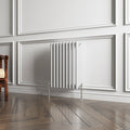 Aver-Growth- Traditional Horizontal 600x425mm 3 Columns White Cast Iron Radiator