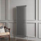 Aver-Growth- Traditional Vertical 1500x560mm 2 Columns Anthracite Cast Iron Radiator