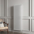 Aver-Growth- Traditional Vertical 1500x560mm 2 Columns White Cast Iron Radiator