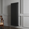 Aver-Growth- Traditional Vertical 1500x560mm 3 Columns Black Cast Iron Radiator