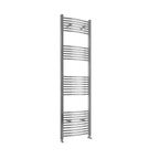 1800x400mm Chrome Heated Towel Rail Curved Bathroom Radiator