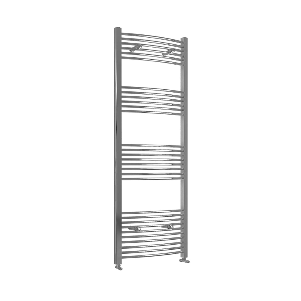 1800x600mm Chrome Heated Towel Rail Curved Bathroom Radiator