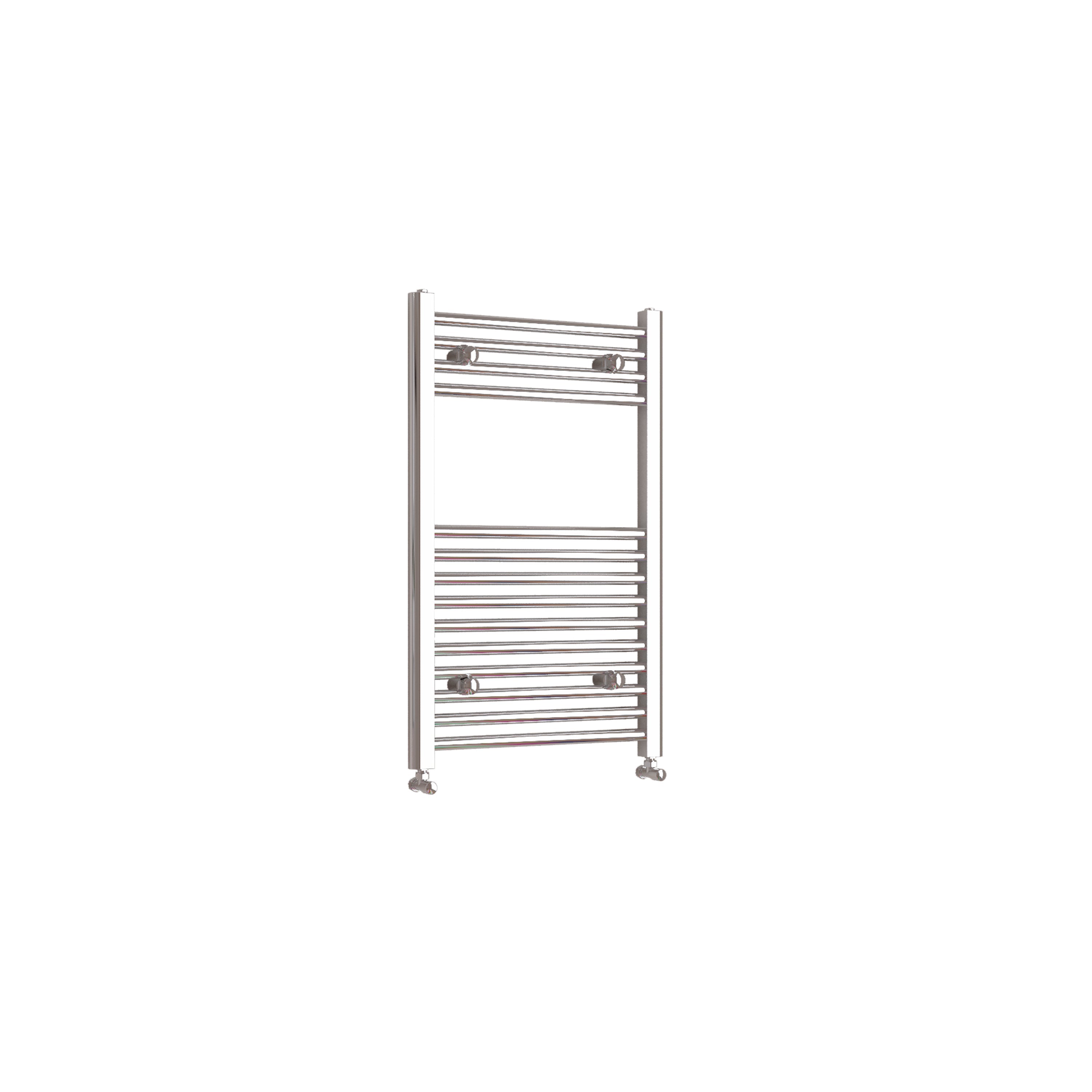 800x600mm Chrome Heated Towel Rail Straight Bathroom Radiator