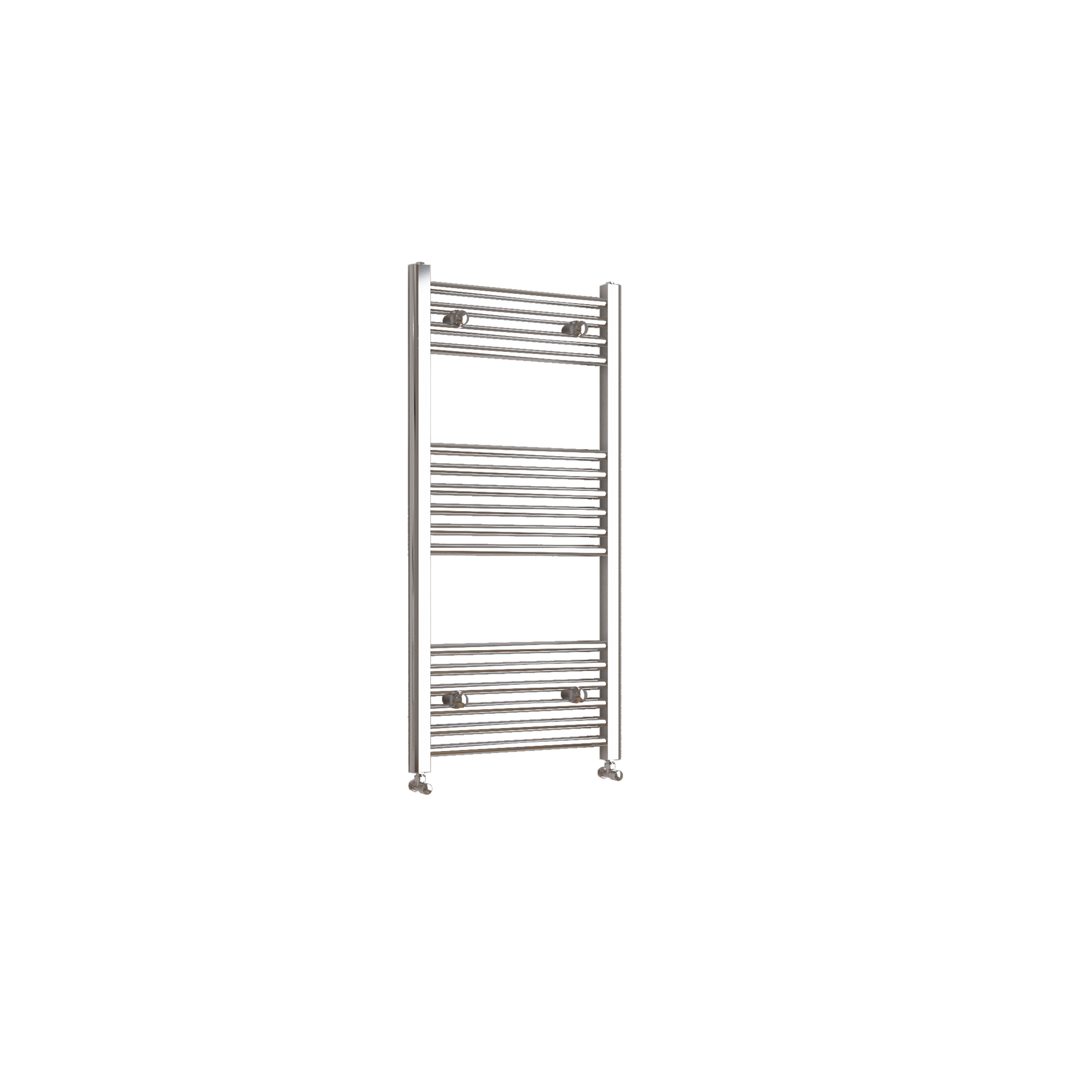 1000x400mm Chrome Heated Towel Rail Straight Bathroom Radiator