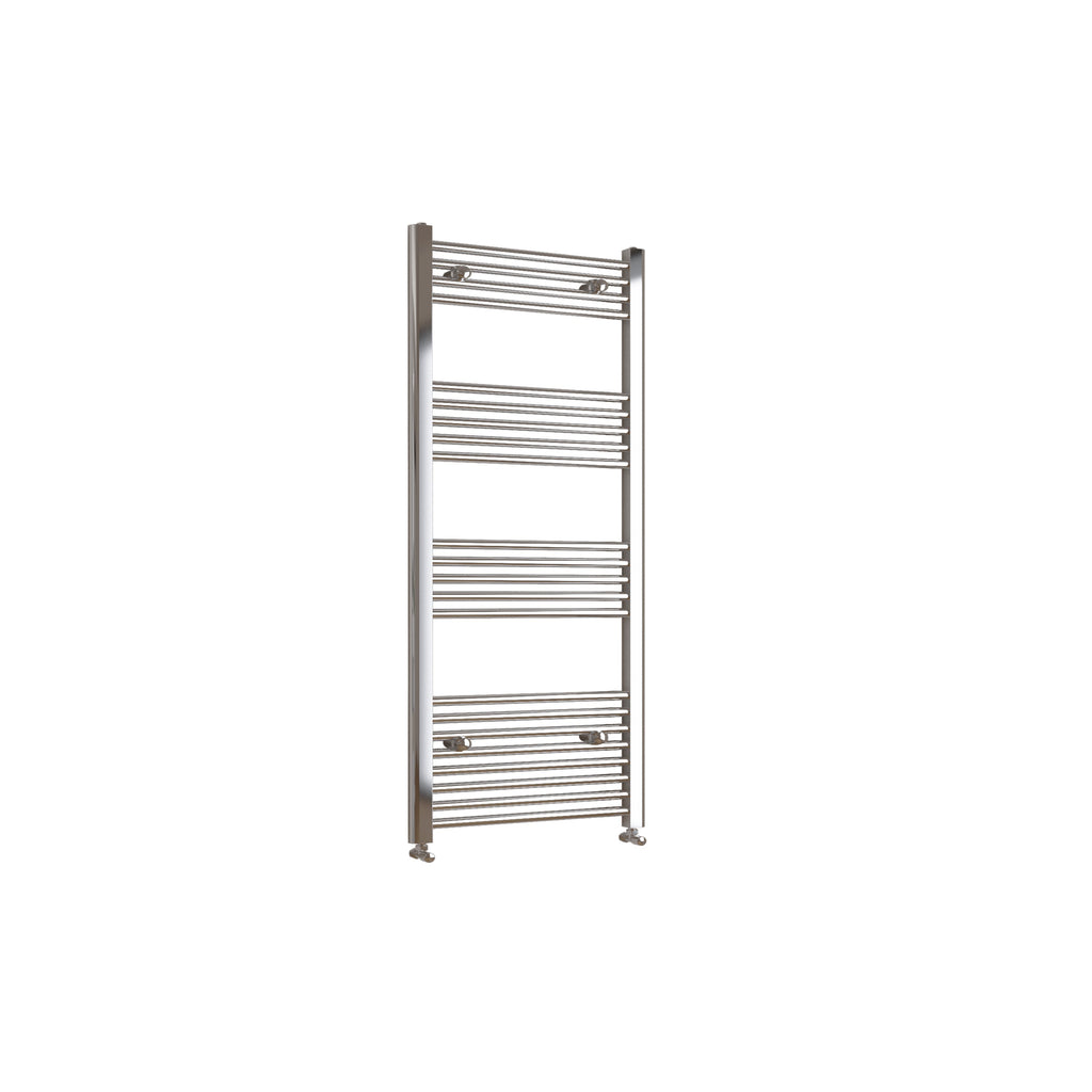 1400x500mm Chrome Heated Towel Rail Straight Bathroom Radiator