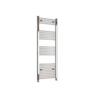 1600x450mm Chrome Heated Towel Rail Straight Bathroom Radiator