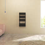 Aver-Growth- Bathroom 1000x450mm Black Towel Rail Radiator