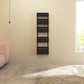 Aver-Growth- Bathroom 1600x450mm Black Towel Rail Radiator