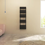 Aver-Growth- Bathroom 1600x450mm Black Towel Rail Radiator