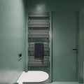 Aver-Growth- Bathroom 1600x600mm Anthracite Towel Rail Radiator