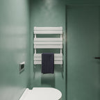 Aver-Growth- Bathroom 800x600mm White Towel Rail Radiator