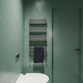 Aver-Growth- Bathroom 1000x450mm Anthracite Towel Rail Radiator