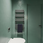 Aver-Growth- Bathroom 1000x450mm Anthracite Towel Rail Radiator