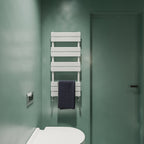 Aver-Growth- Bathroom 1000x450mm White Towel Rail Radiator