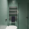 Aver-Growth- Bathroom 1000x600mm Anthracite Towel Rail Radiator