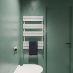 Aver-Growth- Bathroom 1000x600mm White Towel Rail Radiator