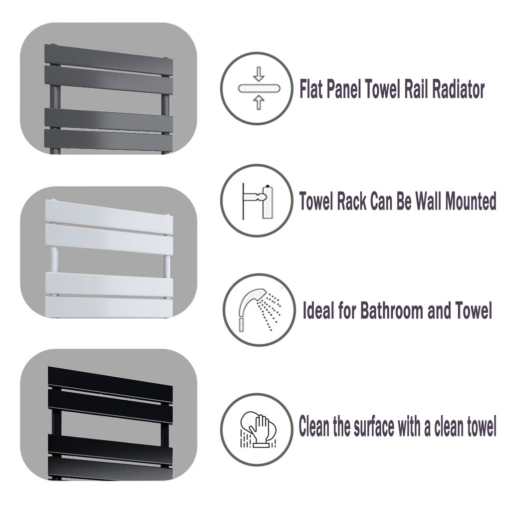 Aver-Growthbathroom radiator towel rail function chart