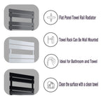 Aver-Growthbathroom radiator towel rail function chart