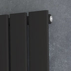 Double Black Flat Panel Radiator Detail2